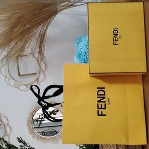 Fendi shopping bag with box